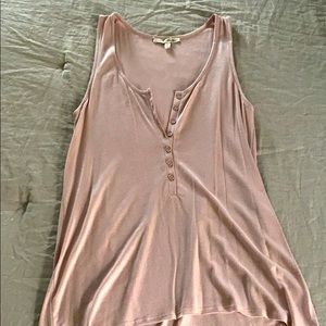 Express button up tank